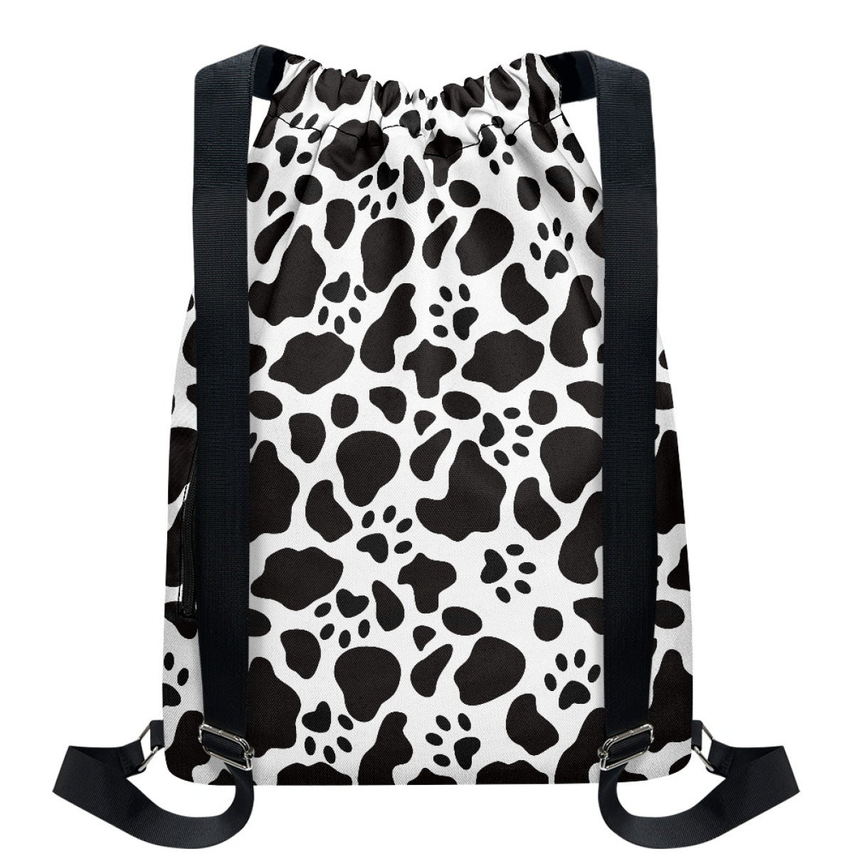 Wholesale Cow Highland Cattle Bunched Canvas Bags